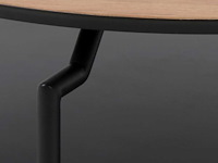 Salontafel marvin 80 - wilde eik/zwart - afbeelding 4 van  7