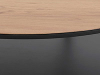 Salontafel marvin 80 - wilde eik/zwart - afbeelding 5 van  7