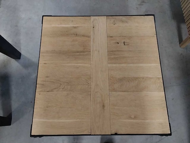Salontafel massief eik (3x) - afbeelding 2 van  2