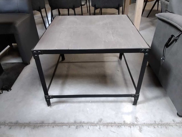 Salontafel massief eik (3x) - afbeelding 1 van  2