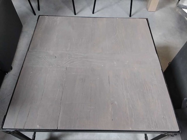 Salontafel massief eik (3x) - afbeelding 2 van  2