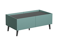 Salontafel melton | 110 x 60 x 44 cm | anthracite blue - afbeelding 4 van  8