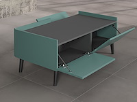 Salontafel melton | 110 x 60 x 44 cm | anthracite blue - afbeelding 5 van  8