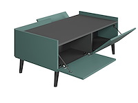 Salontafel melton | 110 x 60 x 44 cm | anthracite blue - afbeelding 6 van  8