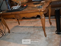 Salontafel met glazen blad - afbeelding 1 van  3