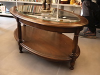 Salontafel met glazen blad - afbeelding 1 van  5