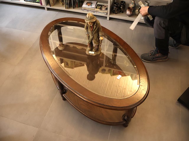 Salontafel met glazen blad - afbeelding 2 van  5