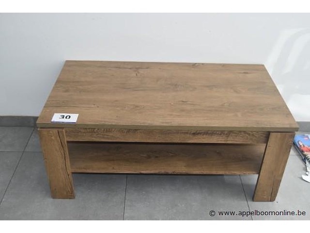 Salontafel met legplank - afbeelding 1 van  1