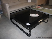 Salontafel natuzzi zwart 100x100cm - afbeelding 1 van  1
