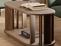 Salontafel nori-notenhout - afbeelding 1 van  7