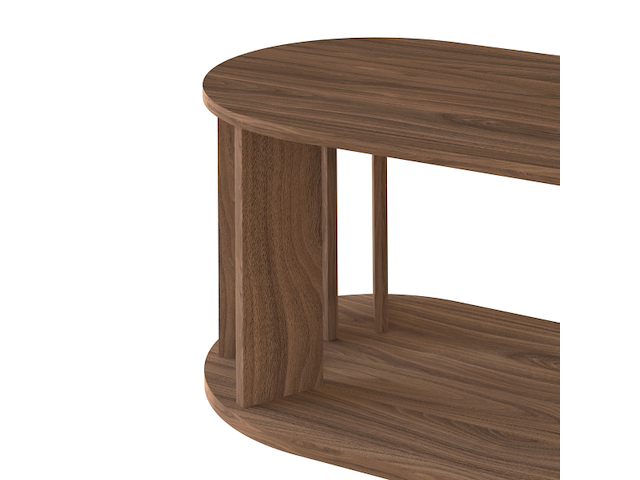 Salontafel nori-notenhout - afbeelding 5 van  7