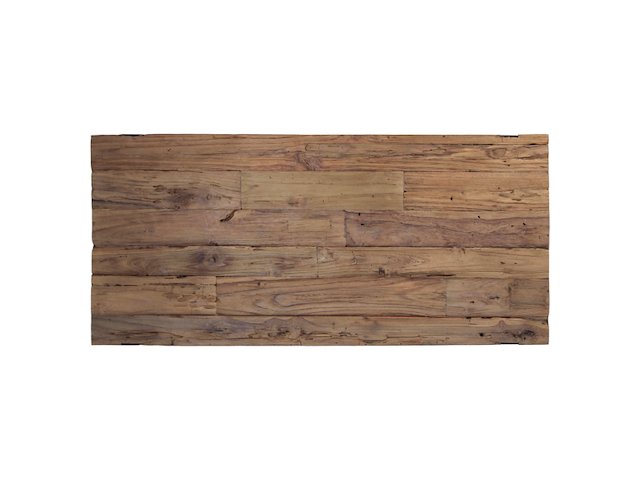 Salontafel norton 130x60cm - reclaimed teak/ijzer - afbeelding 4 van  4