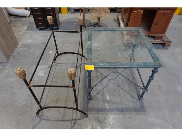 Salontafel + onderstel - afbeelding 1 van  3