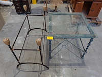 Salontafel + onderstel - afbeelding 1 van  3