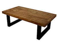 Salontafel umani in mangohout 130 cm - afbeelding 1 van  1