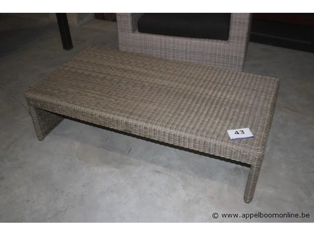 Salontafel weaving bruin - afbeelding 1 van  1