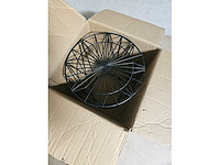 Salontafel zwart staal 38cm - afbeelding 6 van  7