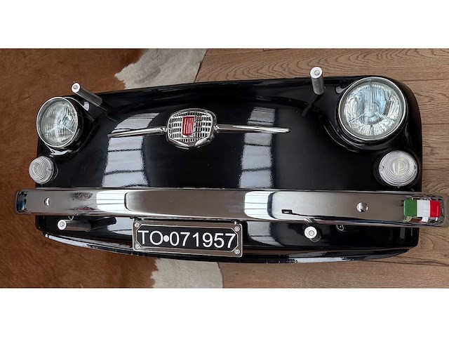 Salontafelkalender fiat 500 kleur zwart - salontafel - afbeelding 2 van  2