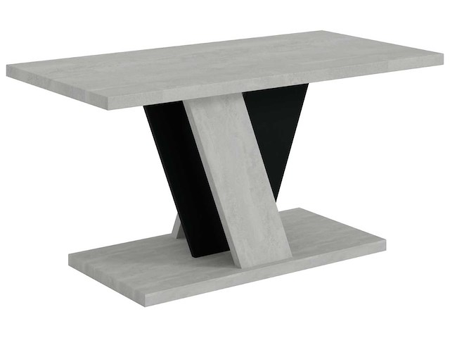 Salontafels - betonachtige k350 / zwart - afbeelding 2 van  5