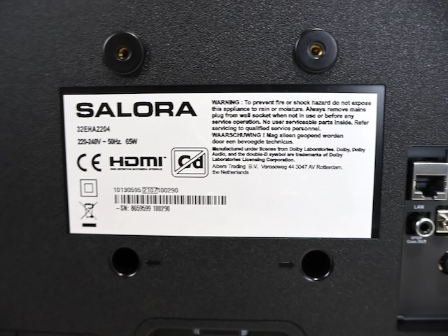 Salora 32 inch tv - afbeelding 4 van  7