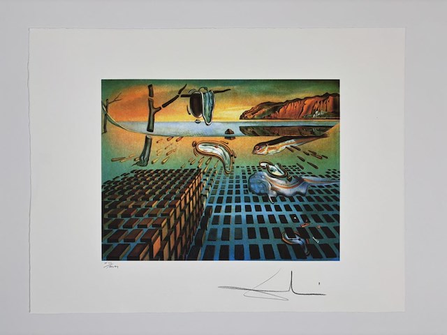 Salvador dali - gelimiteerde editie - afbeelding 1 van  1