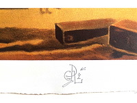 Salvador dali - la main de dali retirant une toison d’or - printografie - afbeelding 3 van  7