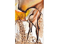 Salvador dali - le cheval de troie - litho - afbeelding 6 van  7