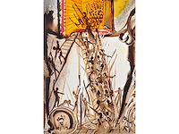 Salvador dali - le cheval de troie - litho - afbeelding 7 van  7