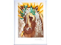 Salvador dali - le cheval du printemps - litho - afbeelding 2 van  5