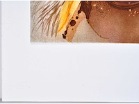 Salvador dali - le cheval du printemps - litho - afbeelding 4 van  5