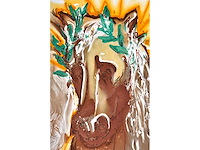 Salvador dali - le cheval du printemps - litho - afbeelding 5 van  5