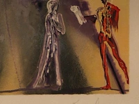 Salvador dali (1904-1989), 'cécile receives germeuil's letter' and 'the obsequies for clorinda', two lithographs, n° iii/xc, 53 x 43 cm. (20.87 x 16.92 in.), frame: 94 x 70 cm. (37.00 x 27.55 in.) - afbeelding 5 van  14