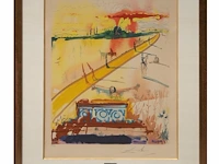 Salvador dali (1904-1989), 'cécile receives germeuil's letter' and 'the obsequies for clorinda', two lithographs, n° iii/xc, 53 x 43 cm. (20.87 x 16.92 in.), frame: 94 x 70 cm. (37.00 x 27.55 in.) - afbeelding 8 van  14