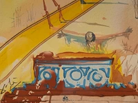 Salvador dali (1904-1989), 'cécile receives germeuil's letter' and 'the obsequies for clorinda', two lithographs, n° iii/xc, 53 x 43 cm. (20.87 x 16.92 in.), frame: 94 x 70 cm. (37.00 x 27.55 in.) - afbeelding 11 van  14