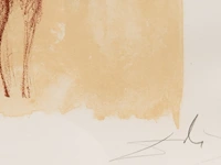 Salvador dali (1904-1989), gala (1967), lithograph, n° 5/150 31 x 22 cm. (12.19 x 8.66 in.), frame: 61 x 52 cm. (24.01 x 20.46 in.) - afbeelding 4 van  4