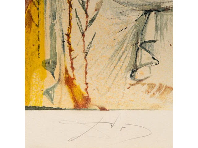 Salvador dali (1904-1989), three of the four seasons (summer, autumn and winter), lithograph on arches, n° 158/195 sheet size 55 x 67 cm. (21.64 x 26.37 in.) - afbeelding 4 van  19