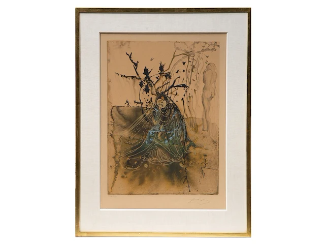 Salvador dali (1904-1989), three of the four seasons (summer, autumn and winter), lithograph on arches, n° 158/195 sheet size 55 x 67 cm. (21.64 x 26.37 in.) - afbeelding 16 van  19