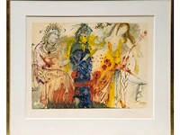 Salvador dali (1904-1989), three of the four seasons (summer, autumn and winter), lithograph on arches, n° 158/195 sheet size 55 x 67 cm. (21.64 x 26.37 in.) - afbeelding 19 van  19