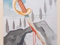 Salvador dali (1904-1989), 'whoever carries off carmen must pay with his life', lithograph, n° civ/cxxv 54 x 43 cm. (21.26 x 16.92 in.), frame: 87 x 71 cm. (34 1/4 x 27.94 in.)