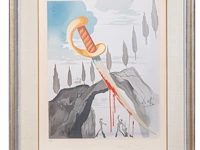 Salvador dali (1904-1989), 'whoever carries off carmen must pay with his life', lithograph, n° civ/cxxv 54 x 43 cm. (21.26 x 16.92 in.), frame: 87 x 71 cm. (34 1/4 x 27.94 in.) - afbeelding 2 van  7