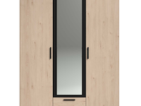 Salvador kledingkast met spiegel - modern design voor je kleding - afbeelding 5 van  7