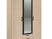 Salvador kledingkast met spiegel - modern design voor je kleding - afbeelding 7 van  7