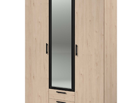 Salvador kledingkast met spiegel - modern design voor je kleding - afbeelding 6 van  7
