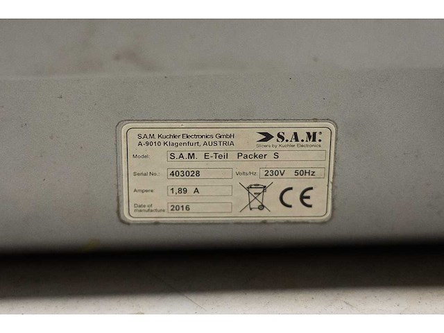 Sam - 2014 - p310f - automatische snijmachine - afbeelding 3 van  4