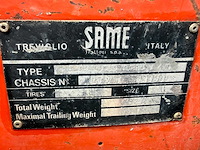 Same - 1984 - leopard 90 turbo - vierwielaangedreven landbouwtractor - afbeelding 30 van  36