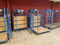 Samengesteld lot 1201-1211 rolkarren