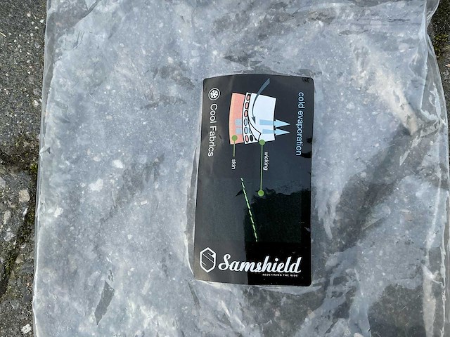 Samshield inlay/ uitwas ruiter helm paarden (6x) - afbeelding 2 van  6