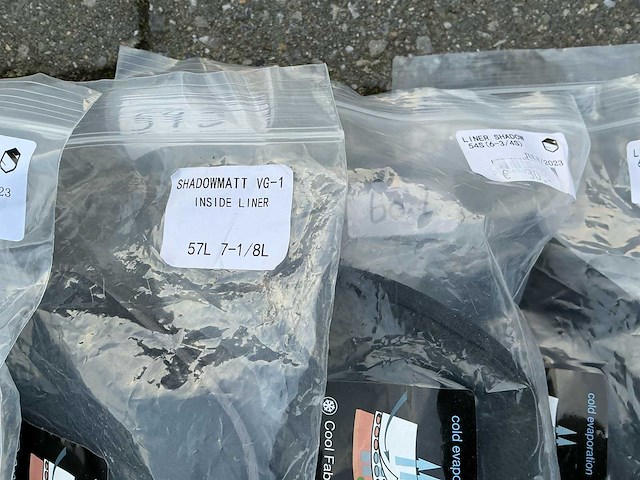 Samshield inlay/ uitwas ruiter helm paarden (6x) - afbeelding 5 van  6