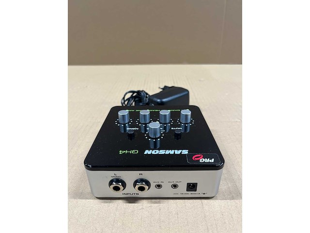 Samson qh4 4-channel headphone amplifier - afbeelding 3 van  3