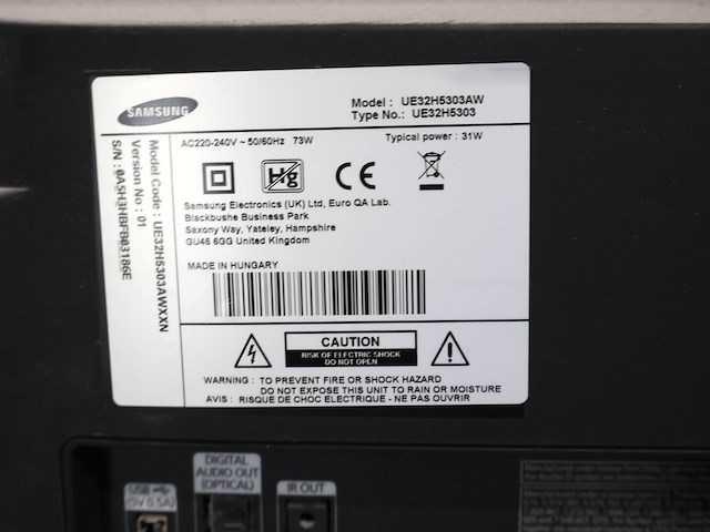Samsung 32 inch tv - afbeelding 4 van  7